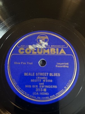 Scott Ward On Columbia 313-M Beale Street Blues