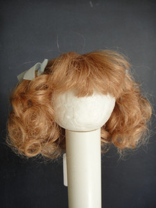 PERRUQUE DOLL WIG GINGER MACARONS MOHAIR 4.5 POUR POUPÉE BJD
