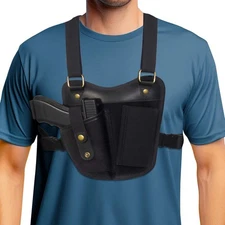 Outdoor Chest Holster -Shoulder Gun Holster for Men and Women- Fits for Most of 