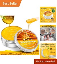 Versatile Beeswax Wood Wax - Transform Furniture & Flooring with Natural Shine