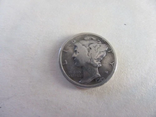 1919-S Mercury Dime -VG Condition- [ACTUAL COIN] 90% Silver ~FREE SHIP~