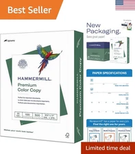 Ultra Bright 32 lb Copy Paper - Glossy Finish, 500 Sheets for Stunning Results