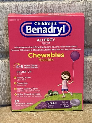 For Dogs Can Dogs Take Children's Chewable Benadryl