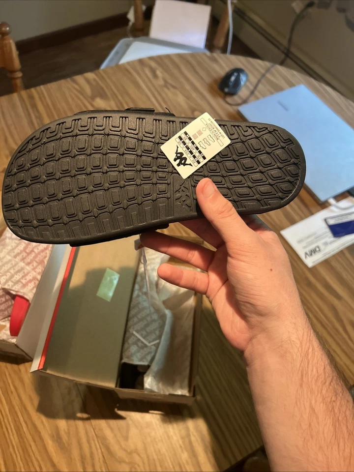 Новый с коробкой каппа унисекс Luria горки размер 4 черный на черный - Изображение 4 из 4