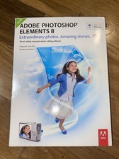 Adobe Photoshop Elements 8 Brand New - Sealed for Mac