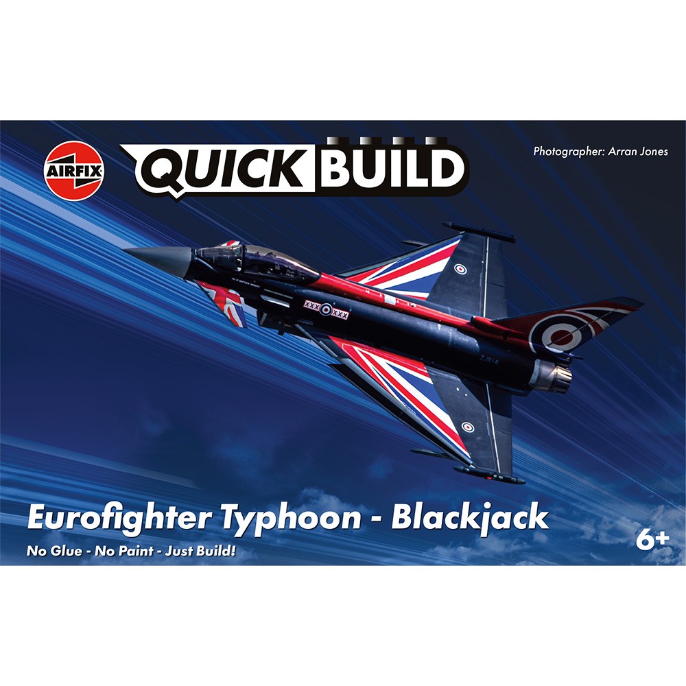Airfix Quickbuild Typhoon - Blackjack. No Glue, No Paint, Just Build. - Image 6