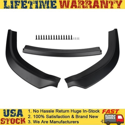 Front Bumper Lip Spoiler Splitter Kit For Chrysler 300 300c 300s Touring 15-23