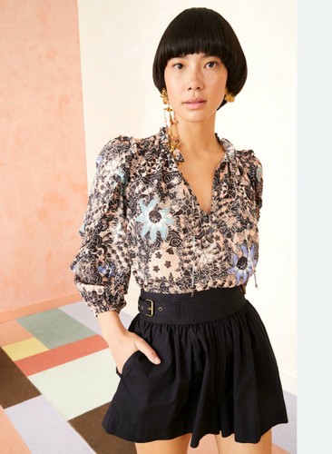 ULLA JOHNSON  Manet Floral Blouse