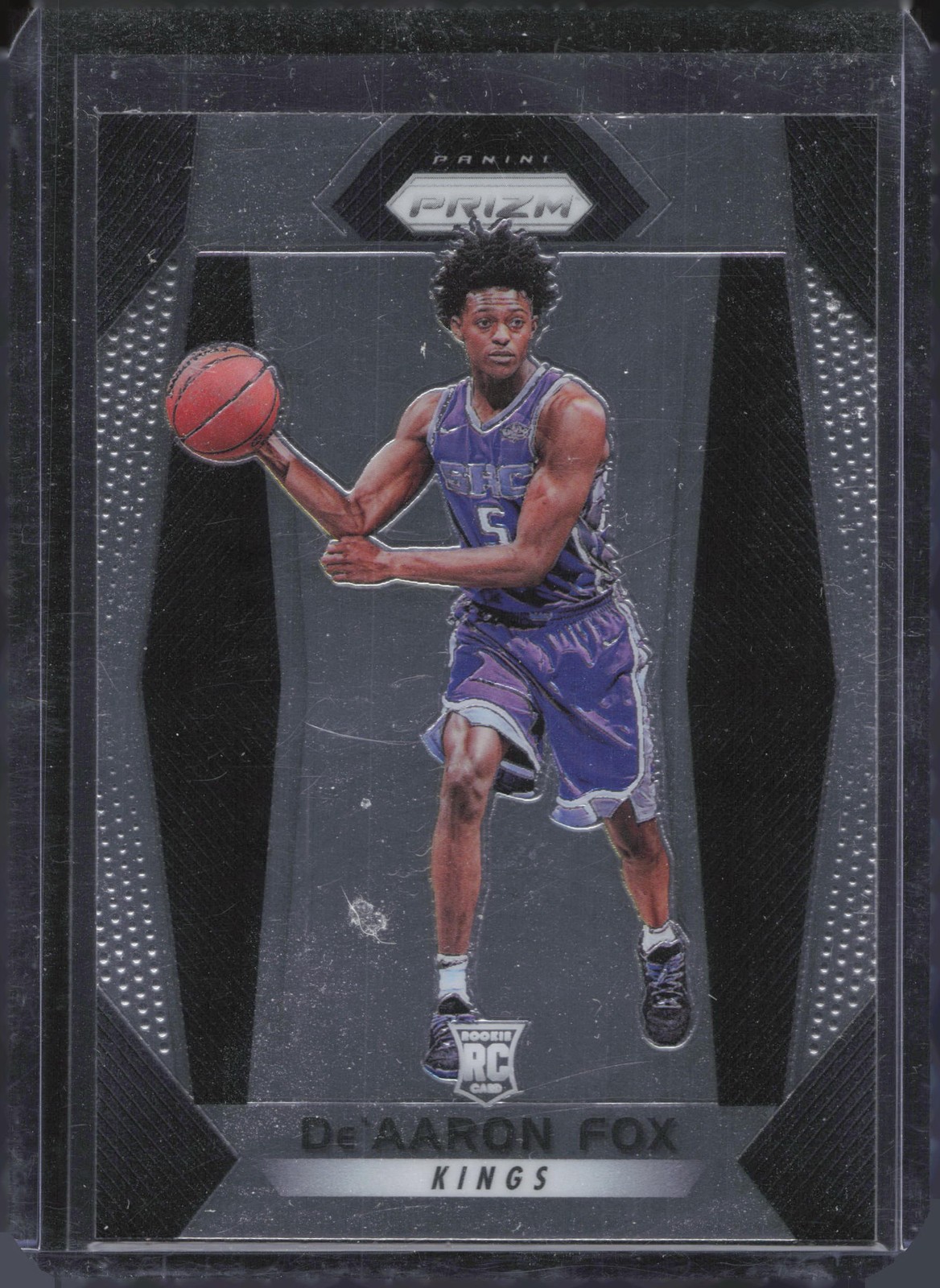 2017-18 Panini Prizm #24 De'Aaron Fox