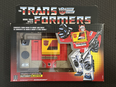 Transformers G1 Reissue Blaster Walmart Exclusives 2019