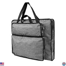 Water-Resistant Artist Portfolio Tote Bag - 8K Drawing Board Case with Strap