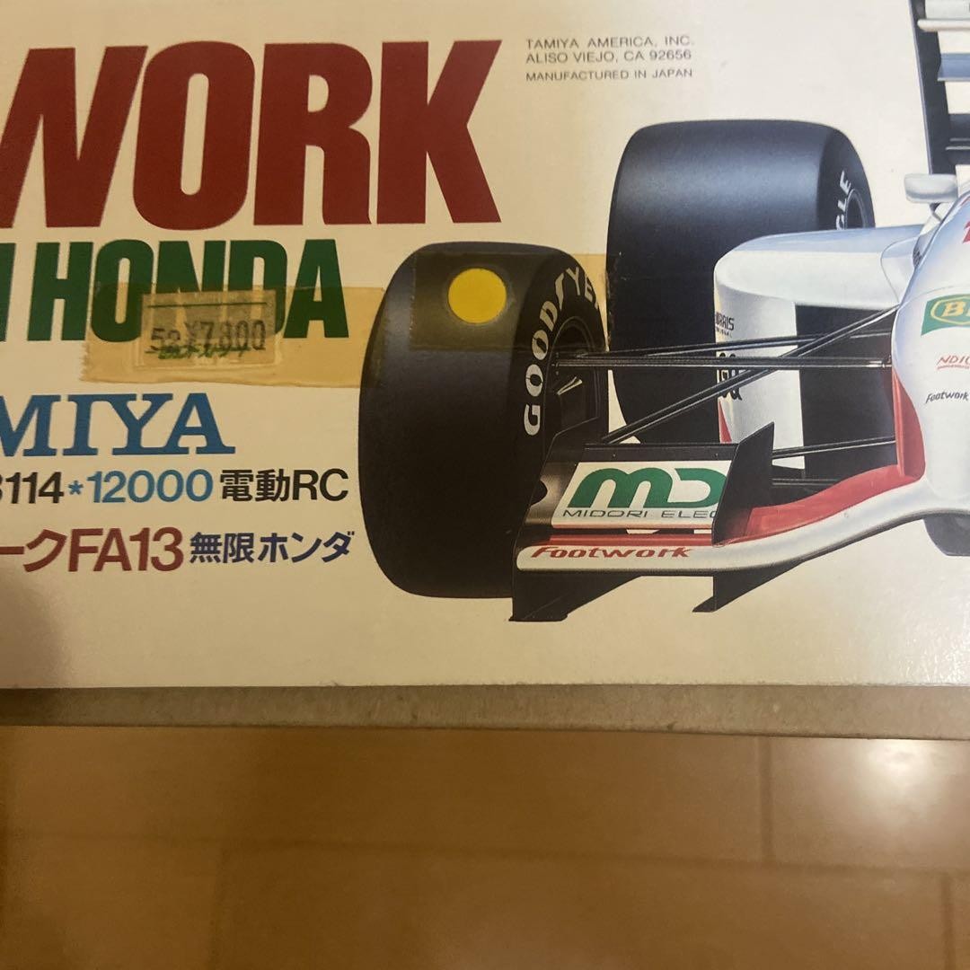 TAMIYA FOOTWORK FA13 MUGEN HONDA 1/10 【公式通販】