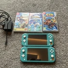 Nintendo Switch Lite X2 With 3 Games & Original Charger Plus Carry Case