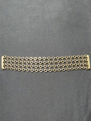 Estate  - Gold Tone - Magnetic Clasp - Fashion Chain Braclet - Item 407