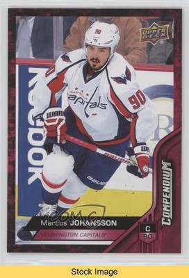 2016-17 Upper Deck Compendium Red Marcus Johansson #269 READ l1s