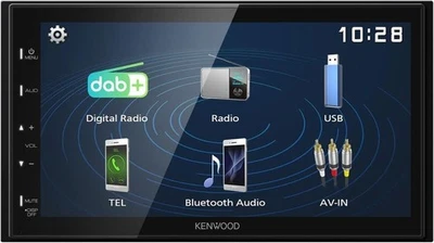 B-Ware Kenwood DMX129DAB | 2-DIN | DAB+ | Bluetooth | Apple Android | Autoradio - Bild 1 von 2