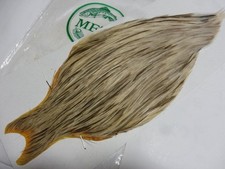 METZ Cock Hackle Cape #1 WHITE SPLASHED