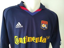 Maillot Extérieur Olympique Lyonnais 2003/2004 – Umbro Noir – Flocage Sidney Govou N°14 – Taille M