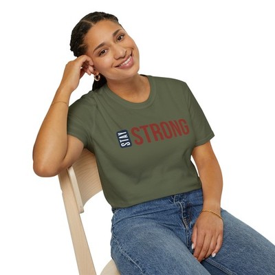 Stay Strong Inspirational Unisex T-Shirt Motivation Faith Gifts Positive Vibes