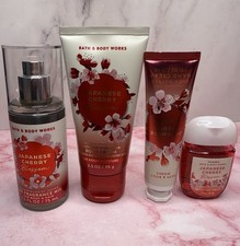 Bath  Body Works Japanese Cherry Blossom Travel Size Set
