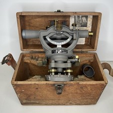 David White Instruments Model 8300 Transit Level Surveying Tool With Case