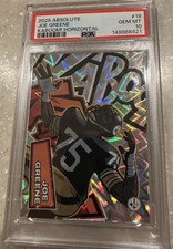 KABOOM! PSA 10 Horizontal Joe Greene #19 2025 Panini Absolute GEM MINT PERFECT  