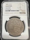 1889 CC Morgan Dollar Key Date -Came Back Cleaned So My Loss Is Your Gain