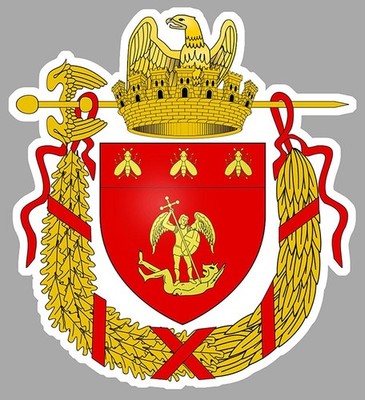 Le blason des armoiries hainaut Banque d'images vectorielles - Alamy