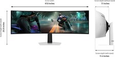 Samsung 49" Odyssey OLED G9 G91SD Dual QHD 144Hz Gaming Monitor Brand 3