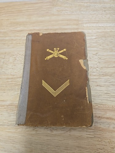 Vintage Booklet: First Battalion 57th Artillery CAC In The World War