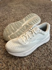 Brooks Ghost Max Men  s Size 7 White Running Shoes 1104061D124