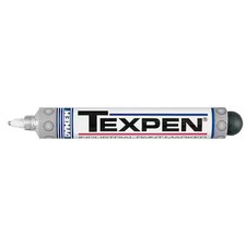 Dykem 16080 Industrial Marker, Fine Tip, White Color Family, Paint