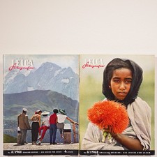 Lot of 2 Leica Fotografie Magazines English Edition 1961 No. 3 1963 No. 5
