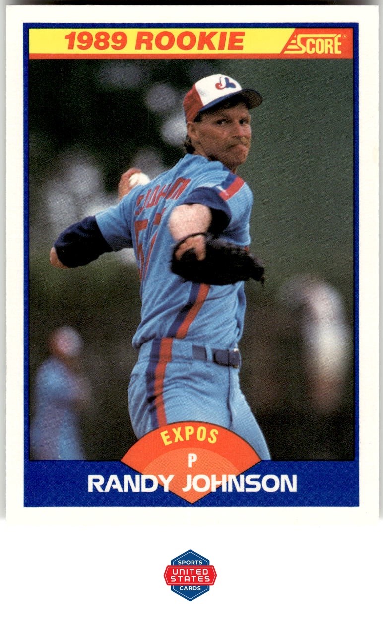 1989 Score #645 Randy Johnson