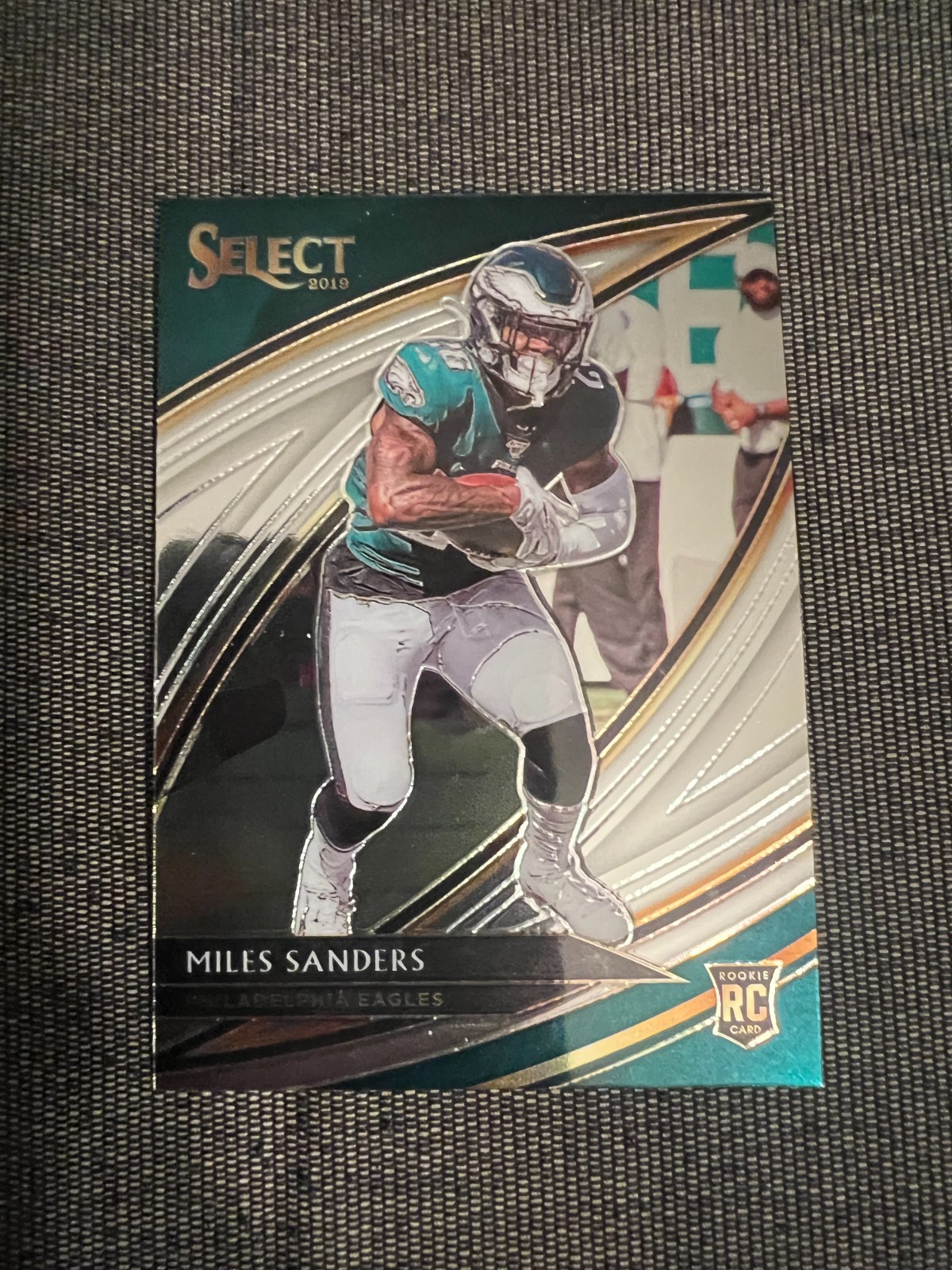 2019 Panini Select Philadelphia Eagles Miles Sanders Field Level Rookie #232