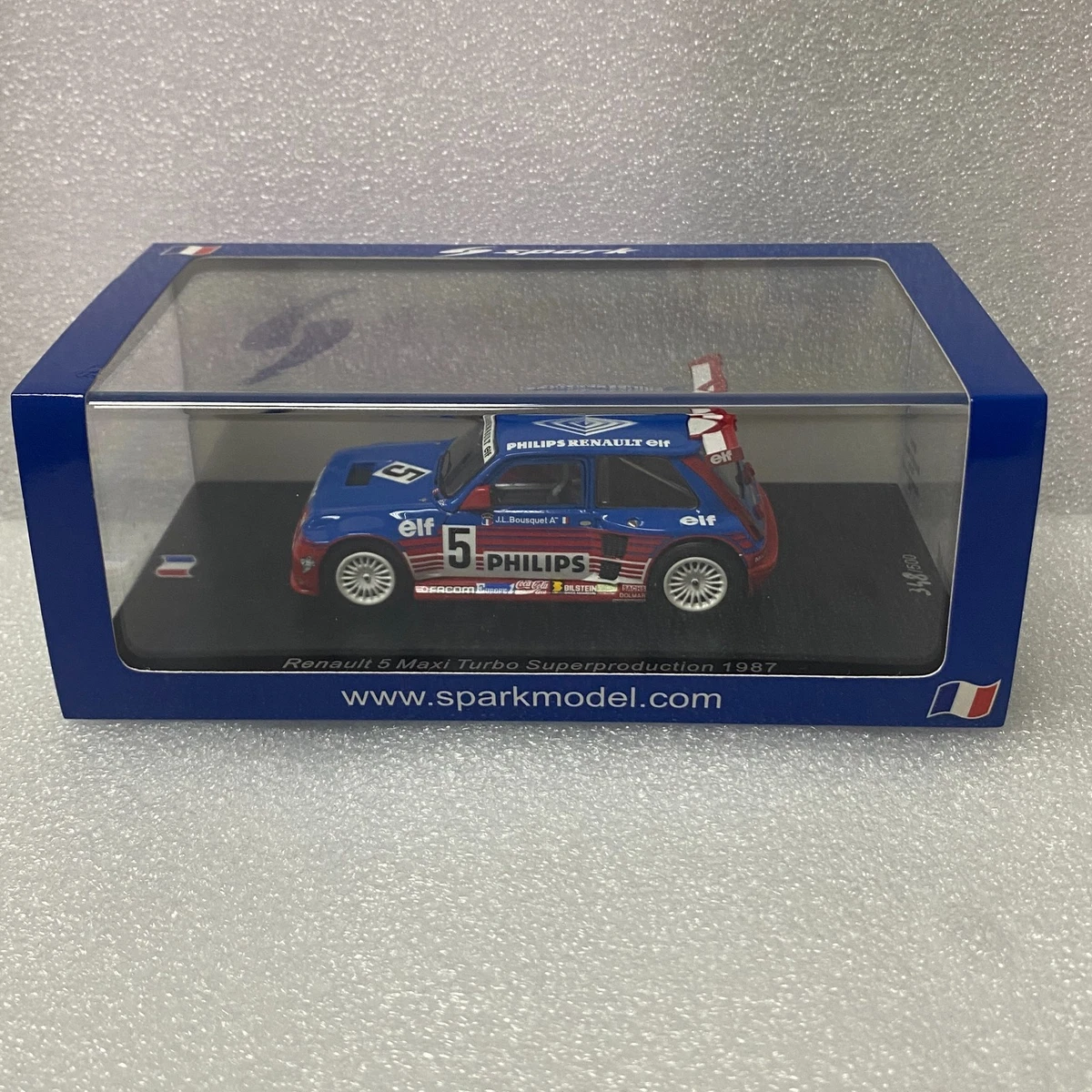 RENAULT 5 R5 Turbo European Cup 1981 Solido 1/18 EUR 65,00 - FR