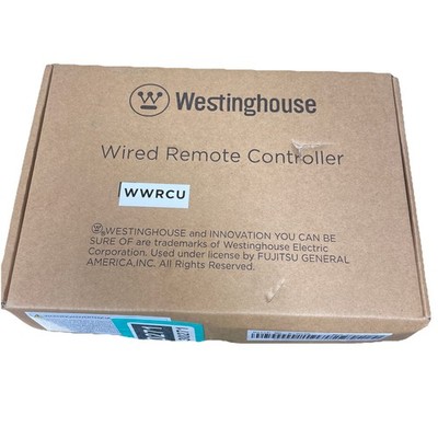 Westinghouse WWRCU Wired Remote Controller AC Fujitsu Compatible New Open Box