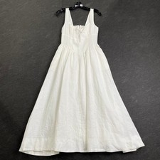 REFORMATION By Anthropologie Balia Linen Midi Dress Women's Size 4