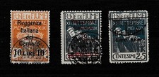 BBB390-FIUME-REGGENZA ITALIANA DEL CARNARO 1920 Timbre Poste Italie
