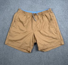 Birddogs Shorts Mens XL Khaki Lined Boom For Your Boomstick Athletic Gym