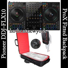 Pioneer DDJ-FLX10 4Ch DJ Controller  XB-DJBPL ZeroG Lightweight Fitted Backpack
