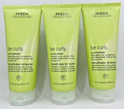 #ad Aveda Be Curly Curl Enhancer Set Of 3 6.7fl.oz. oz.liq. 200mL $73.95