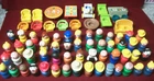 Vintage Fisher Price Little People RARE Plastic &Wood People Lot 75 Pcs 70s 80s