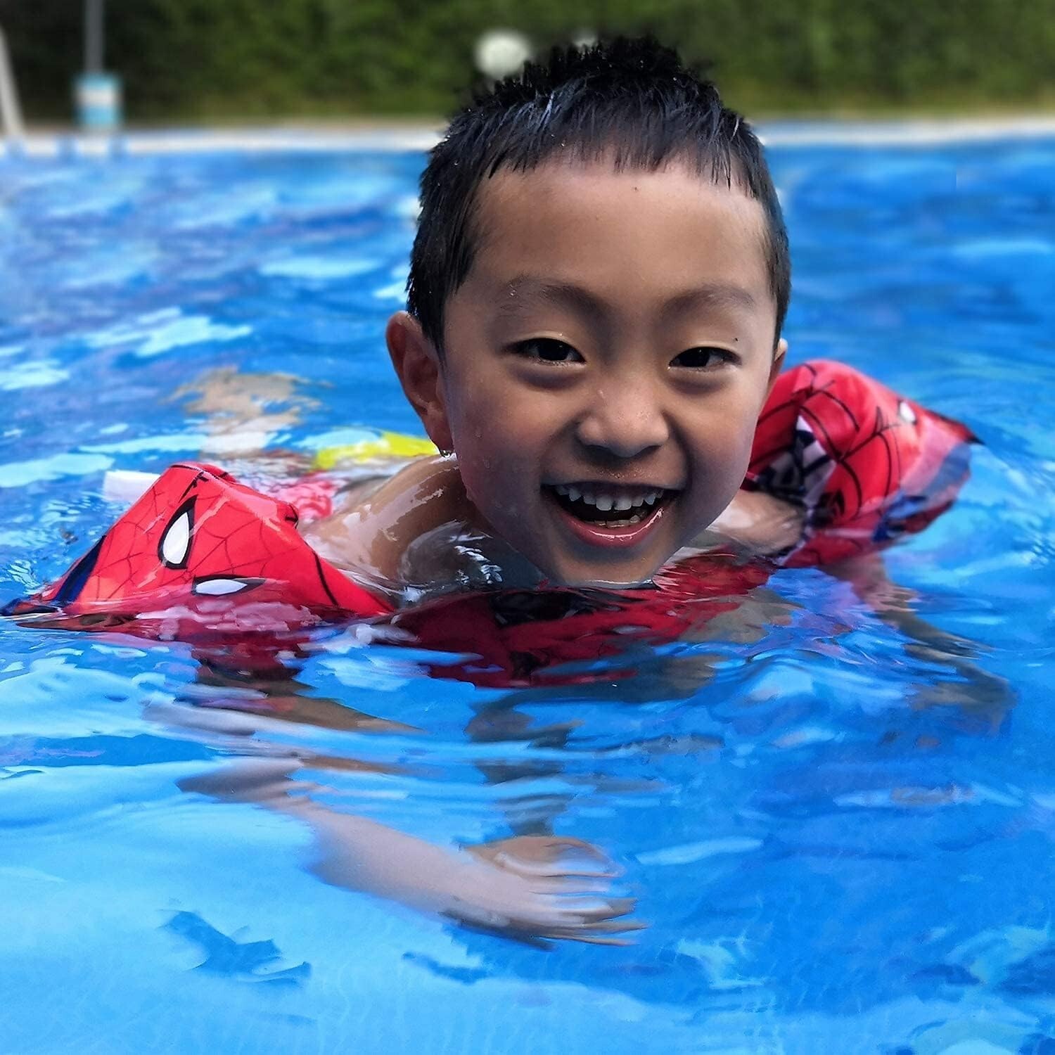 Kids Toddler Life Jacket Swim Vest Child Arm Bands Floaties SpiderMan