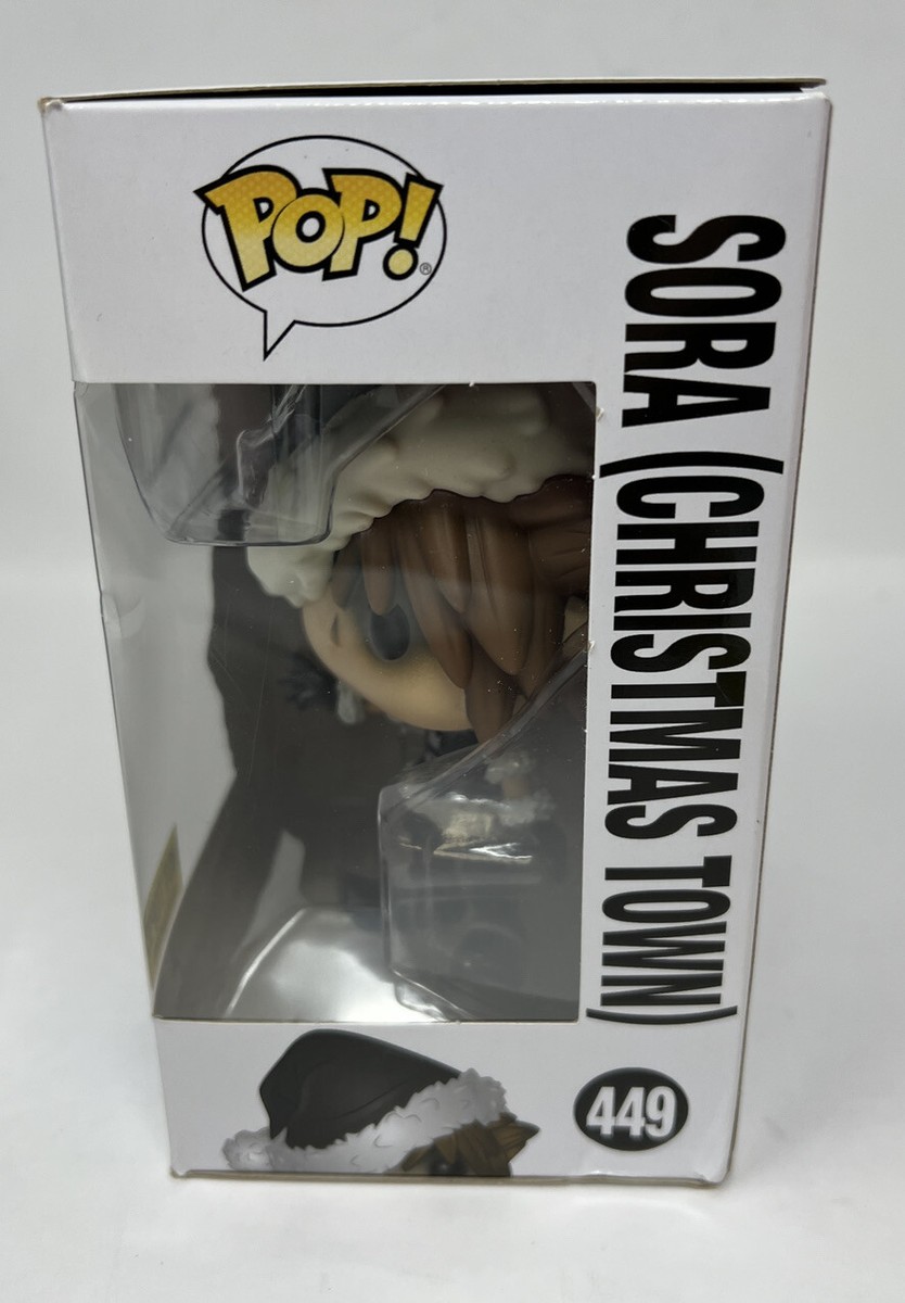 Sora Christmas Town Pop #449 Kingdom Hearts Funko 2018