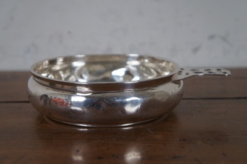 Vintage EAM Elgin American Mfg Sterling Silver Porringer Bowl 138g 7" - Picture 7 of 12