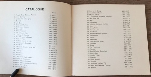 RECENT PAINTINGS BY CHANG DAI-CHIEN 1968 ART EXHIBITION CATALOG TAIPEI TAIWAN - Picture 4 of 12