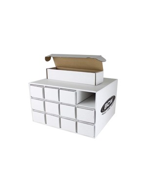 BCW Card House Storage Unit with 12-800 CT Boxes | Trading Card Organizer for...