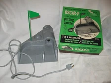 vintage Oscar Jr. electronic putting partner in orignal box return the ball auto