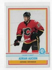 Adrian Aucoin 09-10 O-Pee-Chee OPC Retro #406 Calgary Flames